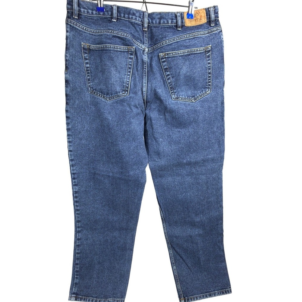 High Sierra Jeans 38x32 Mens Relaxed Fit Straight Leg Denim Blue